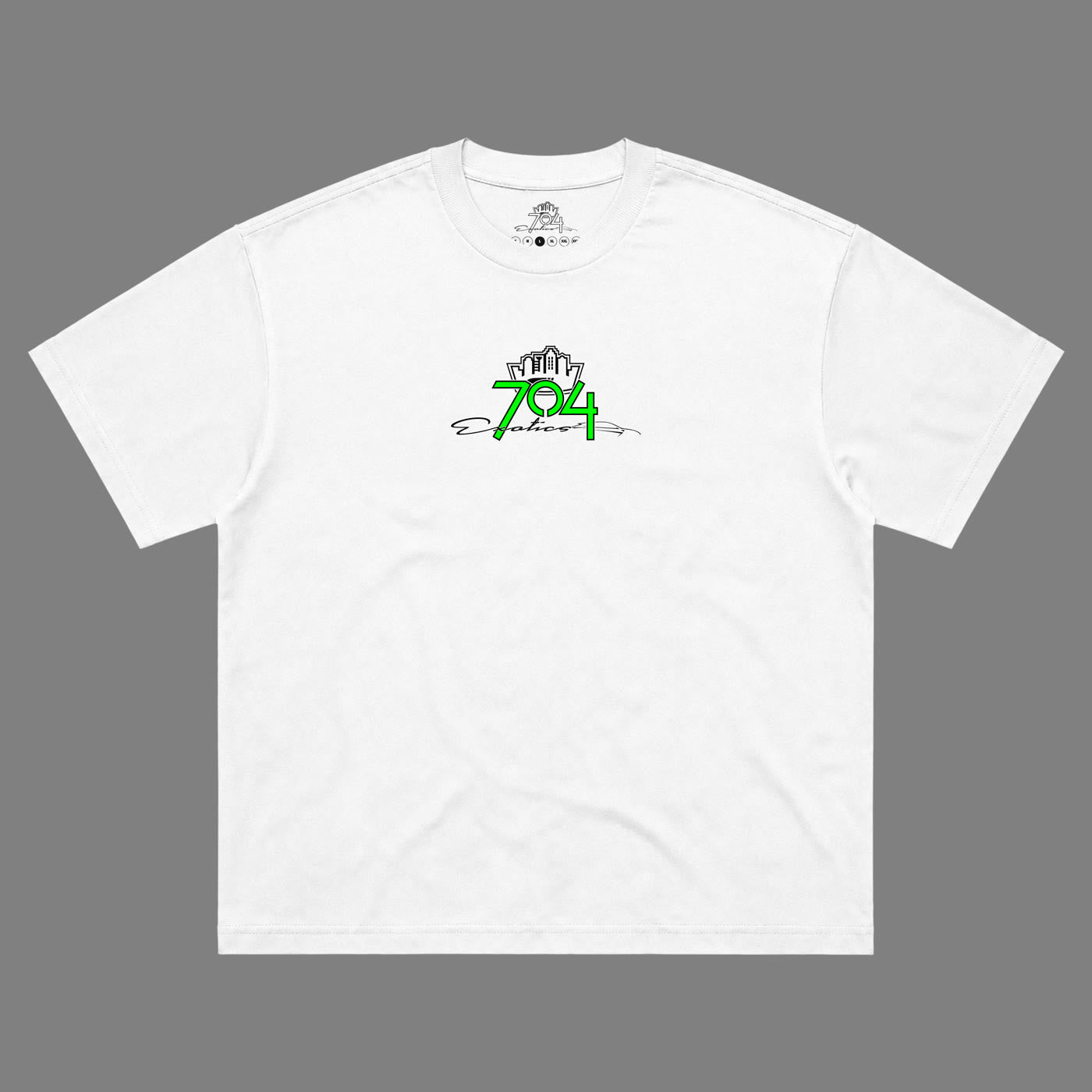 704 Logo Tee White front
