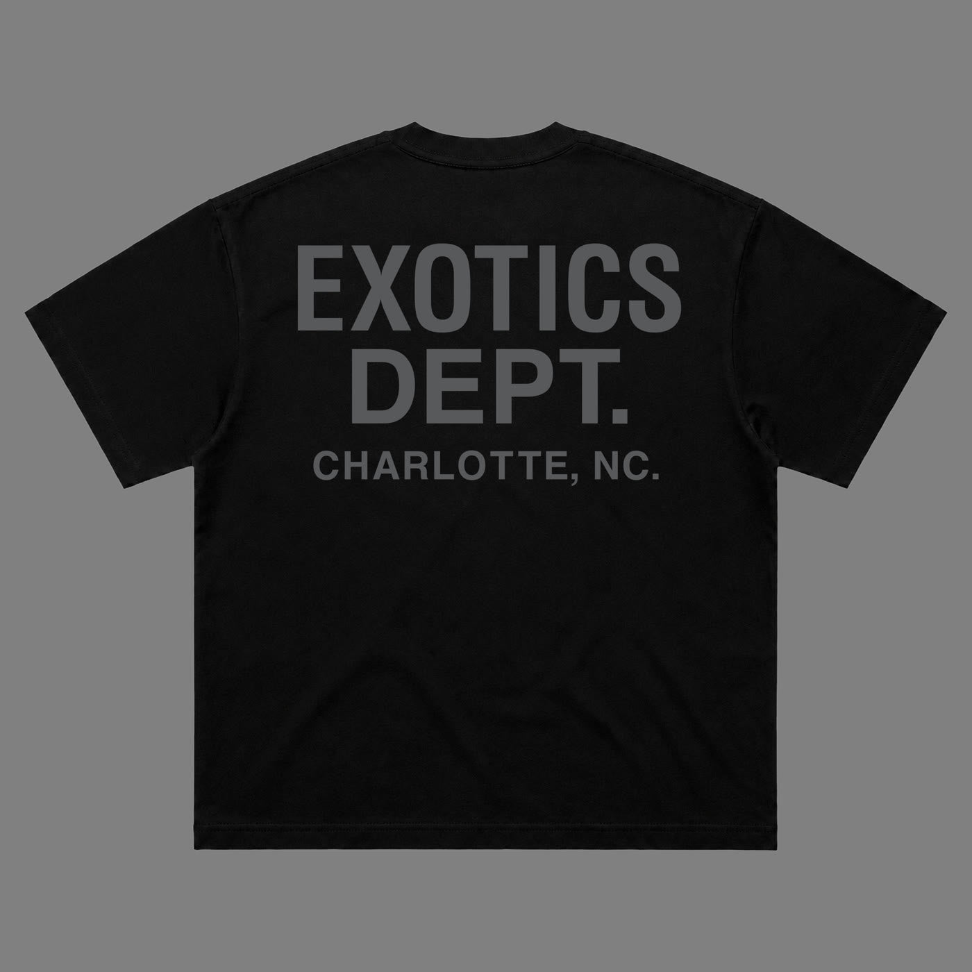 Exotics Dept Tee back