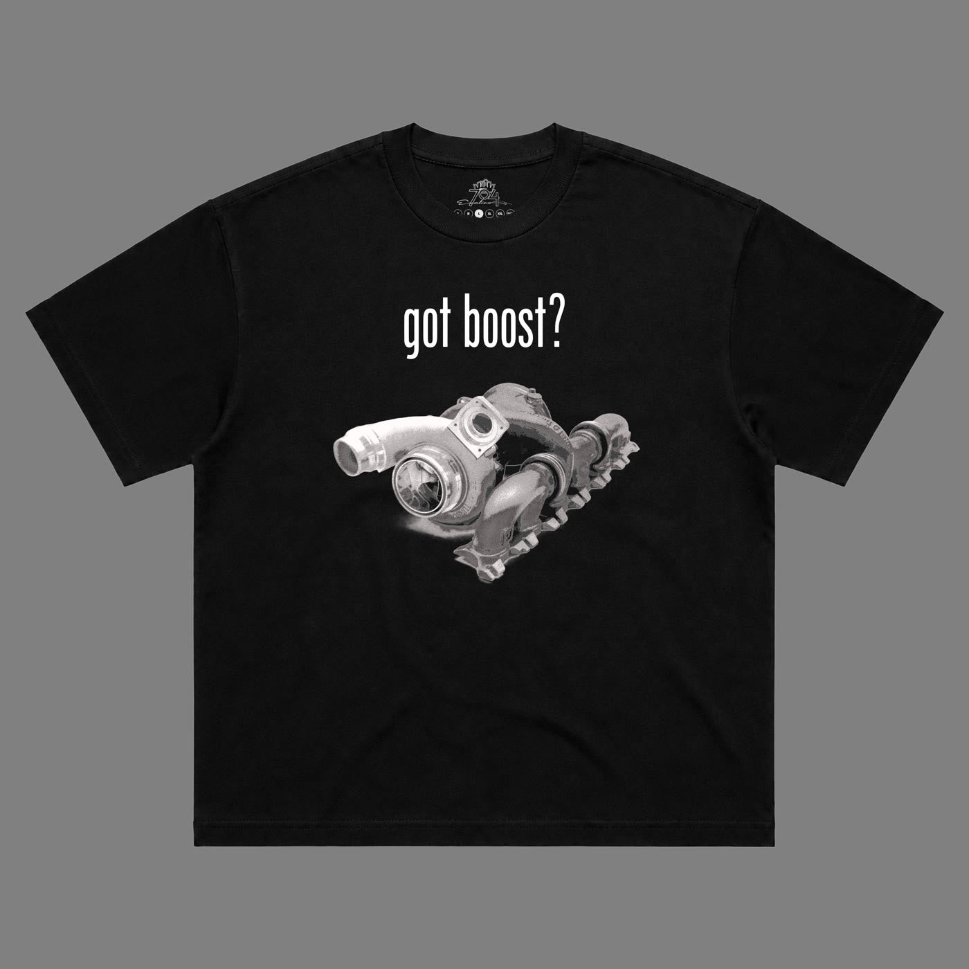 Got Boost Tee Black front