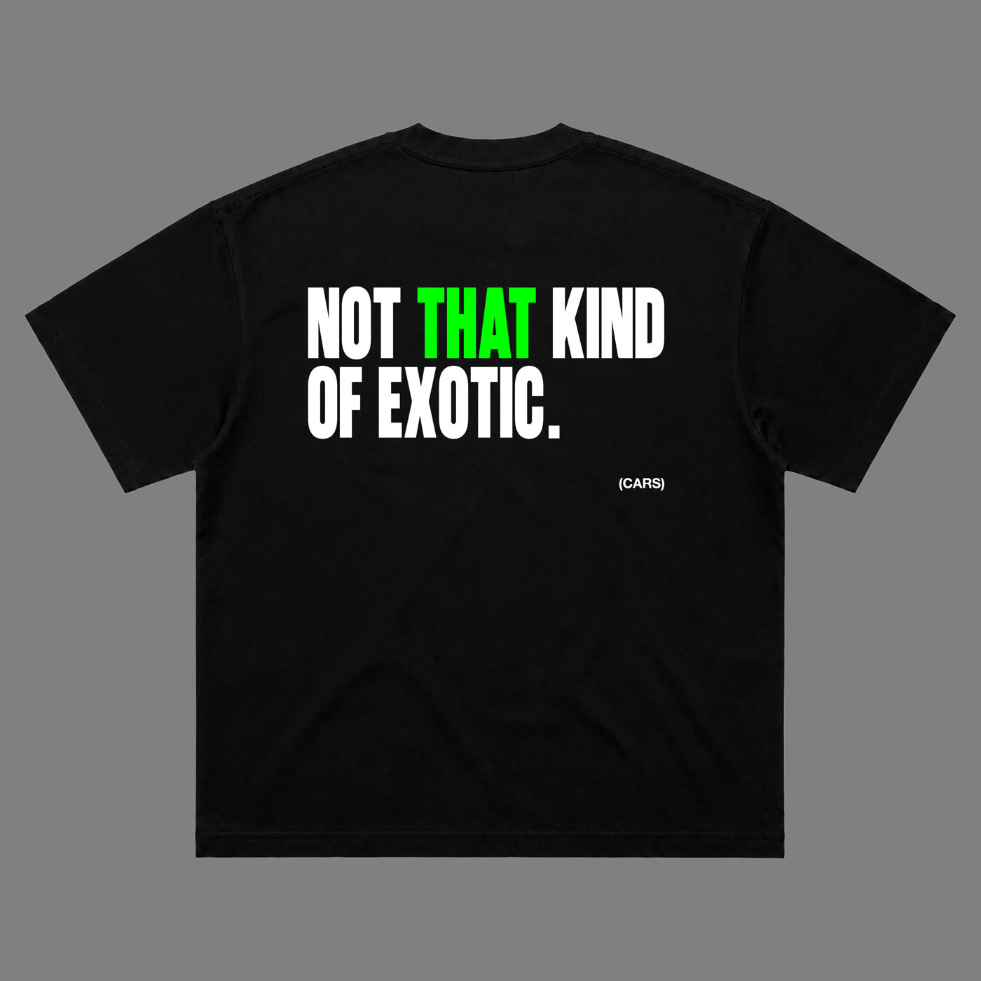 Not That Kind Tee back