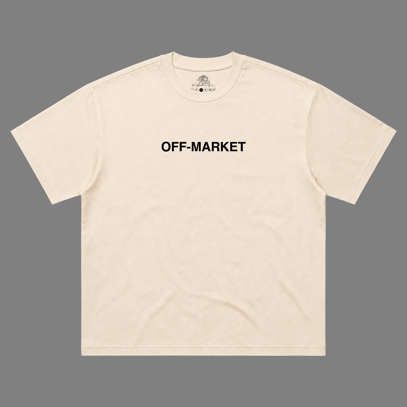 Off-Market Tee Ecru front