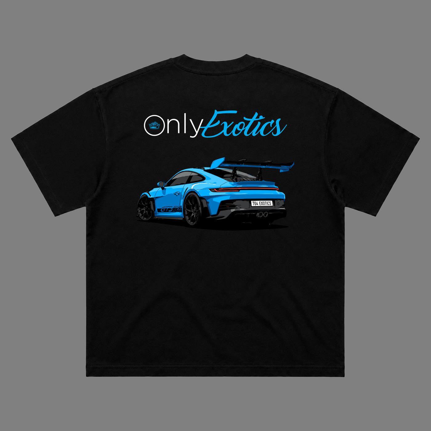 Only Exotics Tee Black back