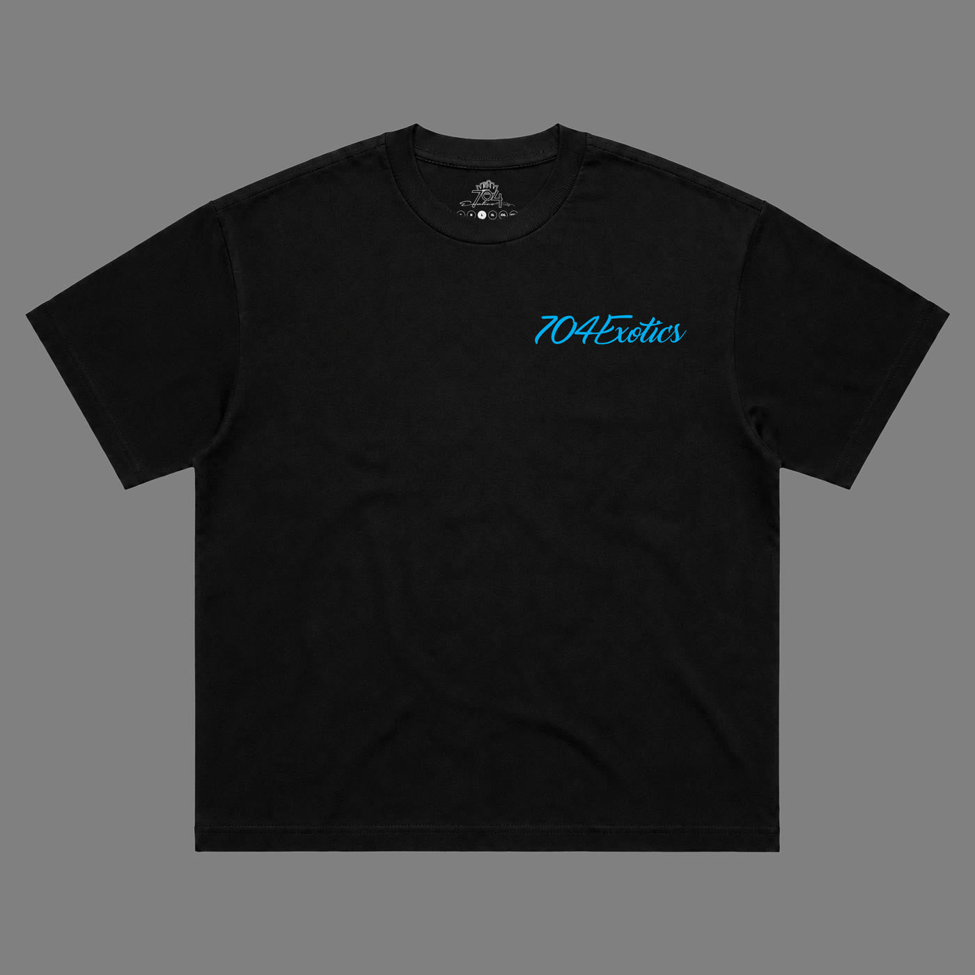 Only Exotics Tee Black front